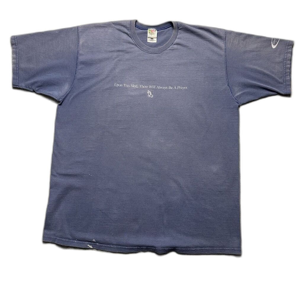 90s Vintage Fruit of the Loom XL Blue West Yellowstone Montana Graphic T-Shirt